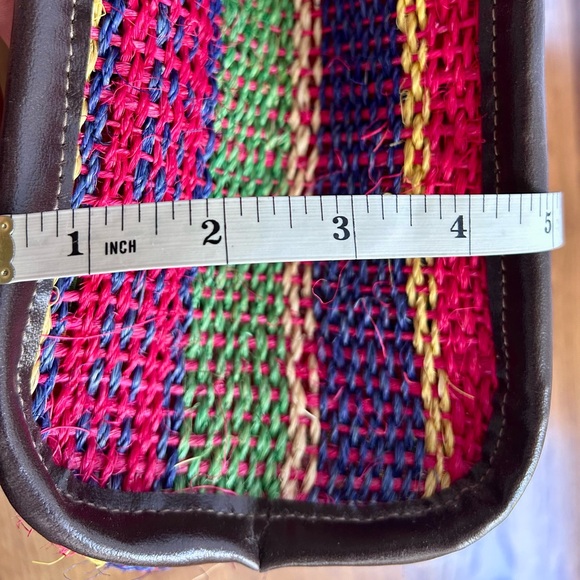 Mexican Agave Fiber or Yute Tote Multicolor Bag - Picture 7 of 7